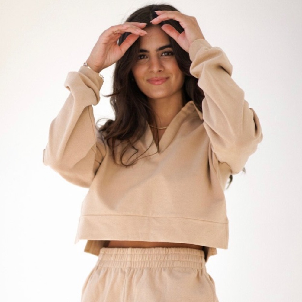 NWT Soft Collar Sweat Set